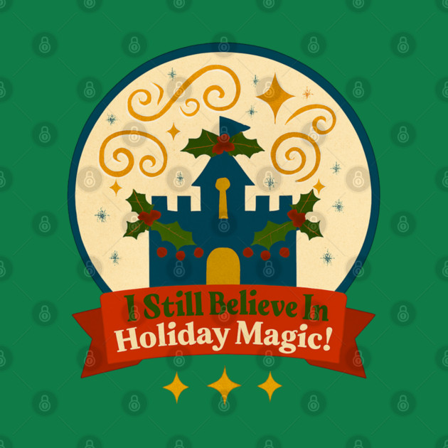I Still Believe in Holiday Magic Snowglobe by Disney For Seniors