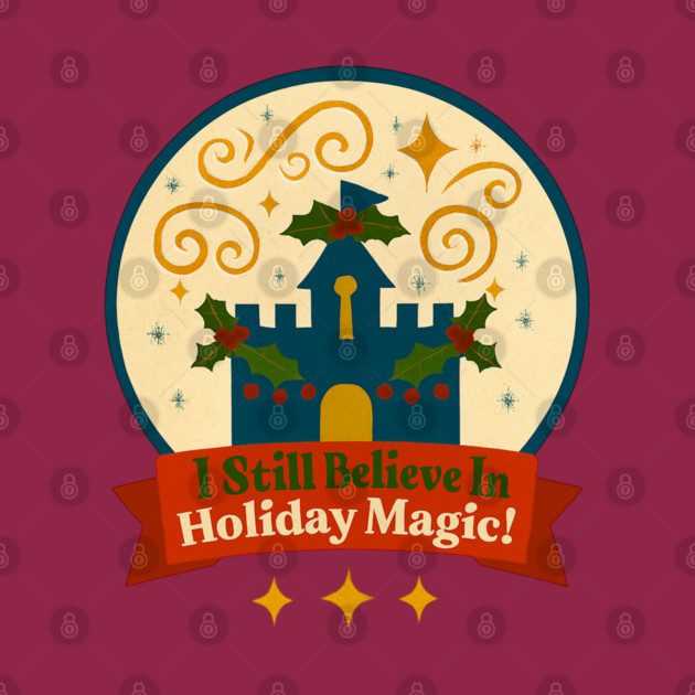 I Still Believe in Holiday Magic Snowglobe by Disney For Seniors