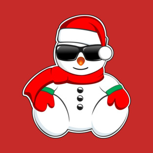 The Coolest Snowman Dude T-Shirt