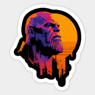 thanos Sticker