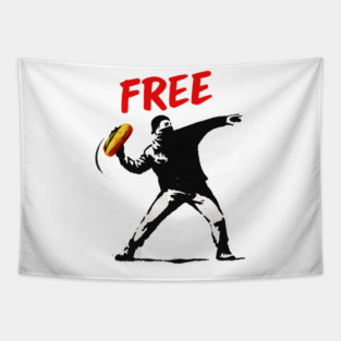 Sandwich Guy Parody Tapestry