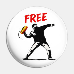 Sandwich Guy Parody Pin