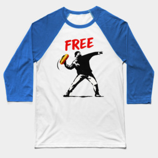 Sandwich Guy Parody Baseball T-Shirt