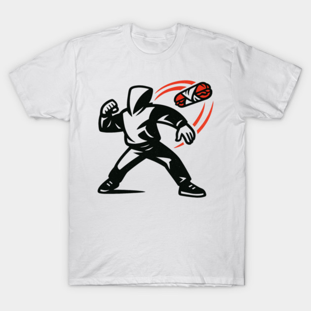 Sandwich – Guy – Throwing – Resist – Sandwich – Free – DC – Revolution T-Shirt by ArtistTee ⭐⭐⭐⭐⭐