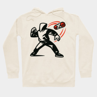 Sandwich – Guy – Throwing – Resist – Sandwich – Free – DC – Revolution Hoodie