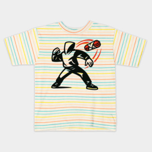 Sandwich – Guy – Throwing – Resist – Sandwich – Free – DC – Revolution Kids T-Shirt