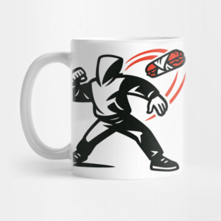 Sandwich – Guy – Throwing – Resist – Sandwich – Free – DC – Revolution Mug