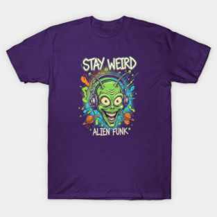 Stay Weird – Jim Mahfood Inspired Street Art Design T-Shirt