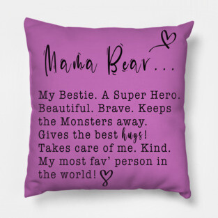 Mama Bear Pillow