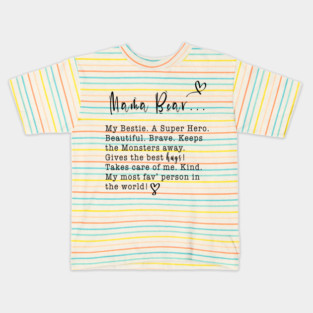 Mama Bear Kids T-Shirt
