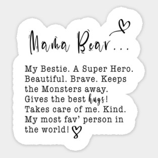 Mama Bear Sticker