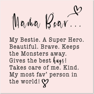 Mama Bear Posters and Art