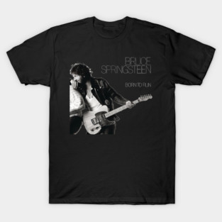 Bruce Springsteen Born To Run Double Sided T Shirt T-Shirt