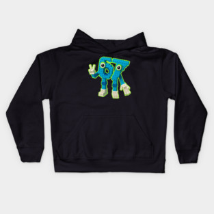 67 Meme Character Kids Hoodie