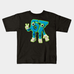 67 Meme Character Kids T-Shirt