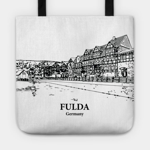 Fulda - Germany Tote by Lakeric