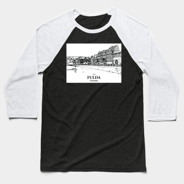 Fulda - Germany Baseball T-Shirt by Lakeric