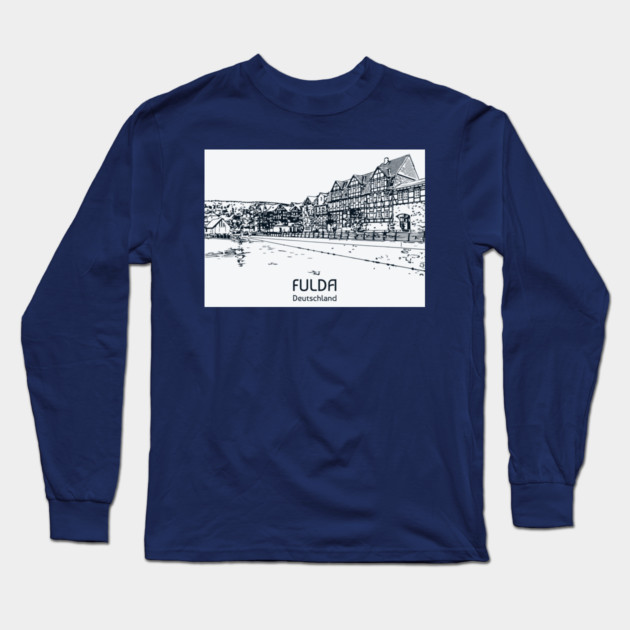 Fulda - Deutschland Long Sleeve T-Shirt by Lakeric