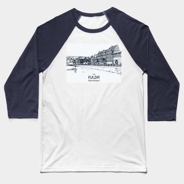 Fulda - Deutschland Baseball T-Shirt by Lakeric