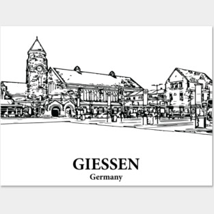 Giessen - Germany Posters and Art
