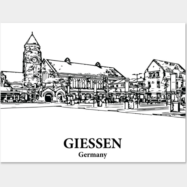 Giessen - Germany Wall Art by Lakeric