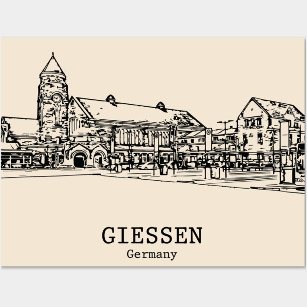 Giessen - Germany Wall Art by Lakeric