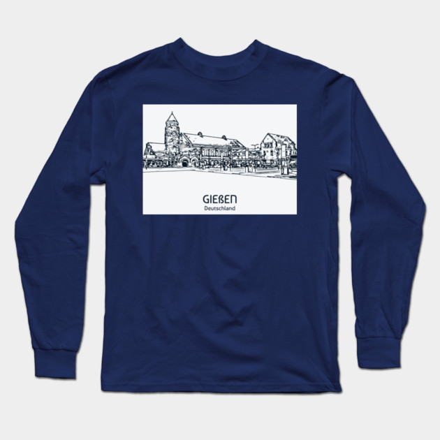 Gießen - Deutschland Long Sleeve T-Shirt by Lakeric