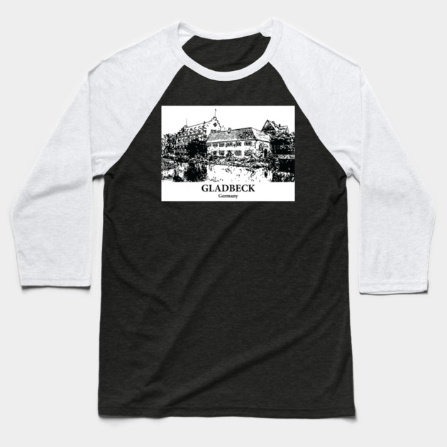 Gladbeck - Germany Baseball T-Shirt by Lakeric