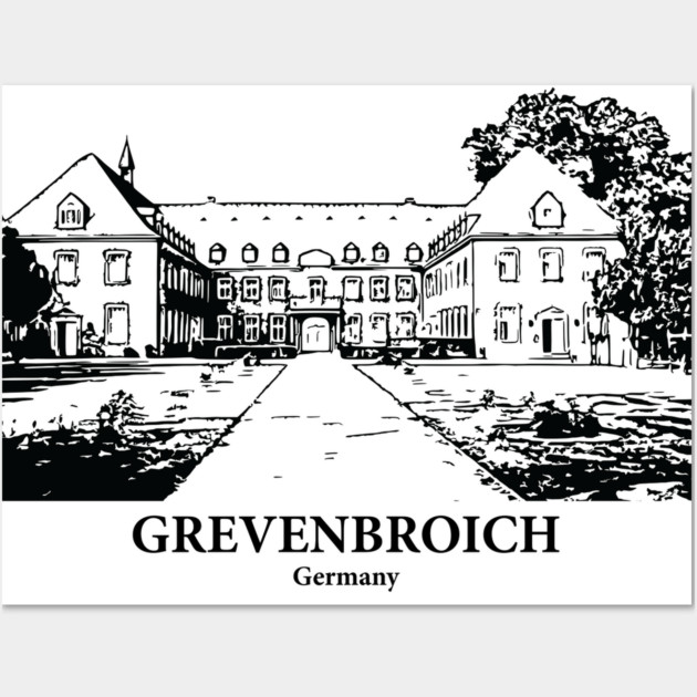 Grevenbroich - Germany Wall Art by Lakeric