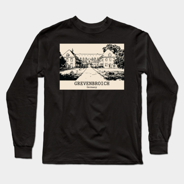 Grevenbroich - Germany Long Sleeve T-Shirt by Lakeric