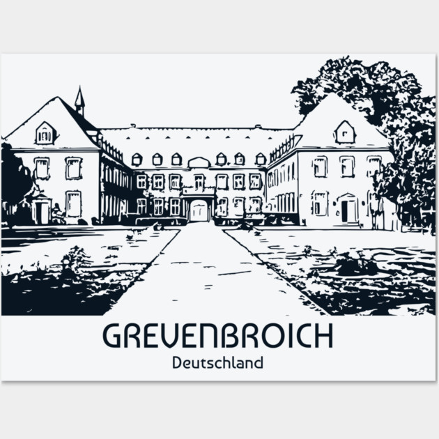 Grevenbroich - Deutschland Wall Art by Lakeric