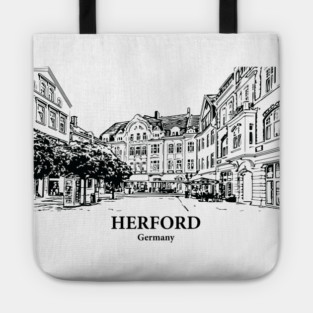 Herford - Germany Tote