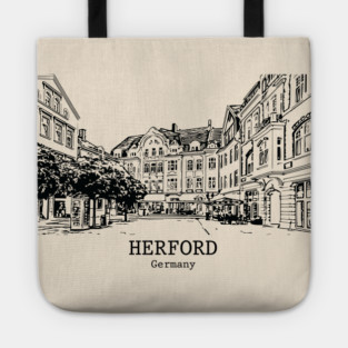 Herford - Germany Tote