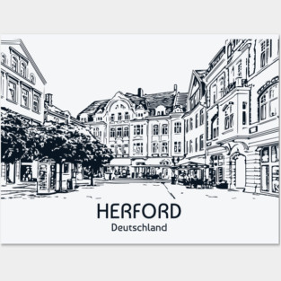 Herford - Deutschland Posters and Art