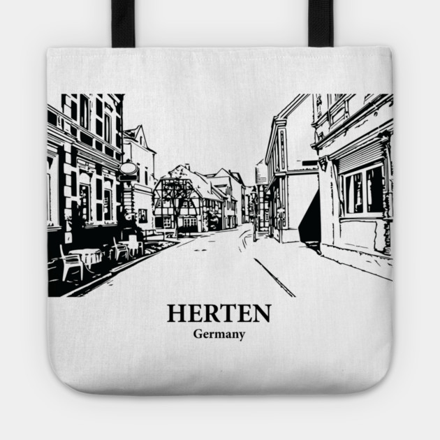 Herten - Germany Tote by Lakeric