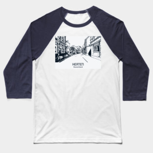Herten - Deutschland Baseball T-Shirt