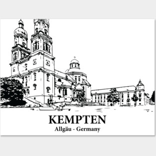 Kempten - Germany Posters and Art