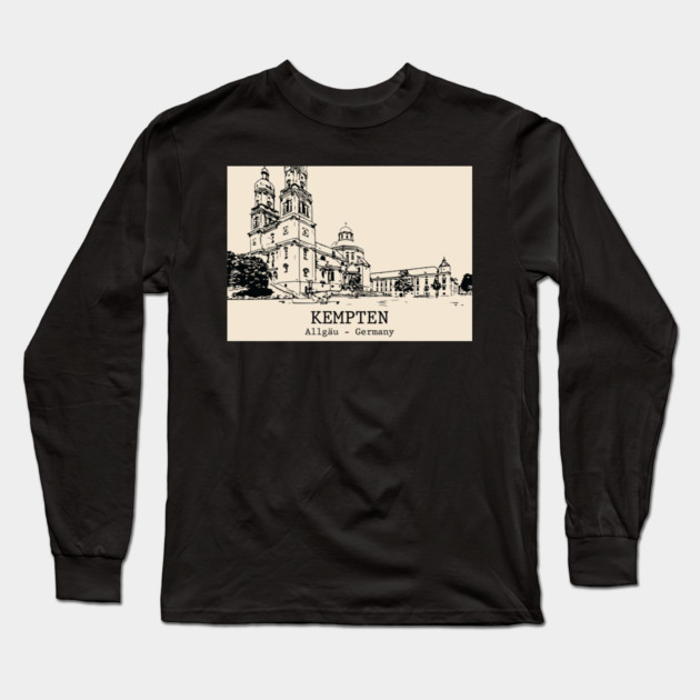 Kempten - Germany Long Sleeve T-Shirt by Lakeric