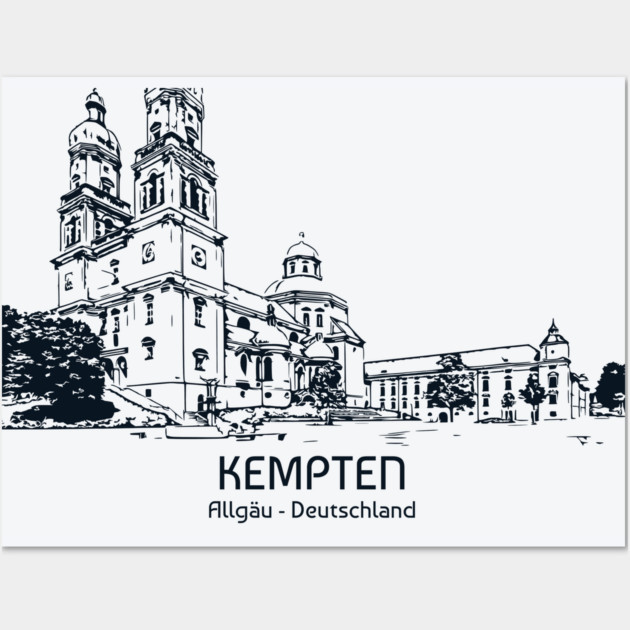 Kempten - Deutschland Wall Art by Lakeric