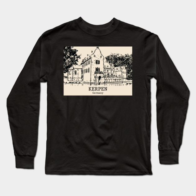 Kerpen - Germany Long Sleeve T-Shirt by Lakeric