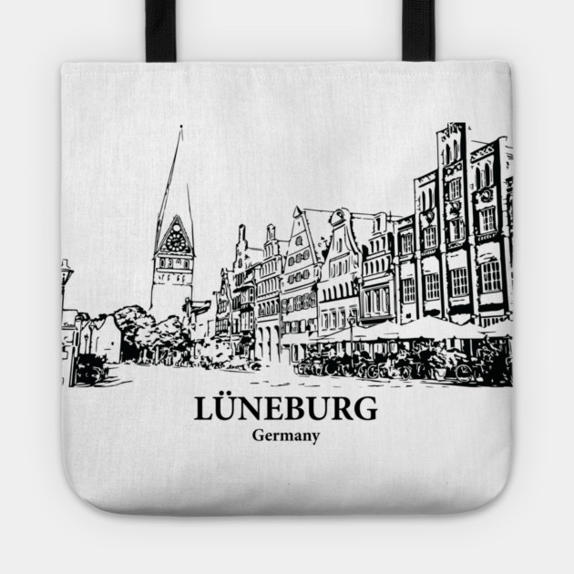 Lueneburg - Germany Tote by Lakeric