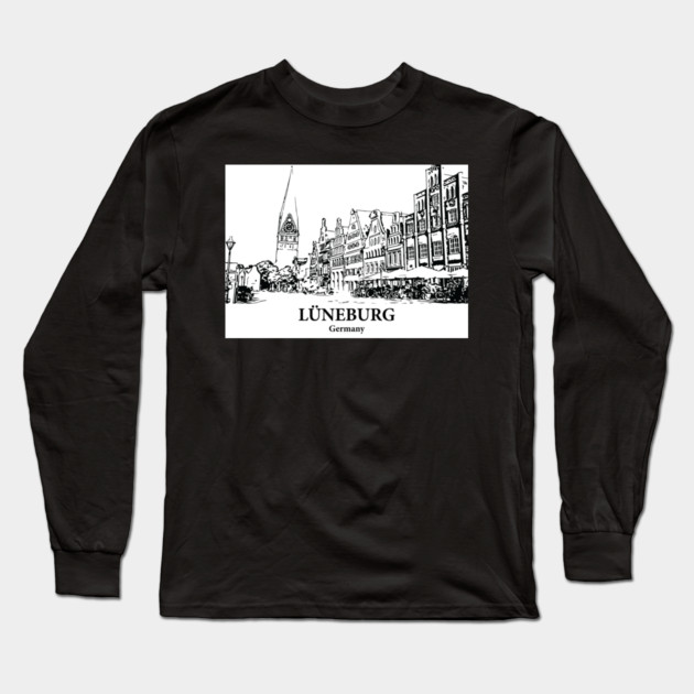 Lueneburg - Germany Long Sleeve T-Shirt by Lakeric