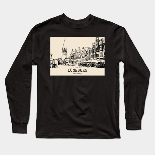 Lueneburg - Germany Long Sleeve T-Shirt by Lakeric