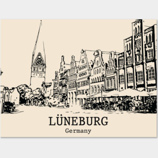 Lueneburg - Germany Posters and Art