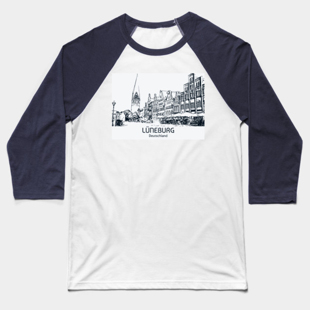 Lüneburg - Deutschland Baseball T-Shirt by Lakeric