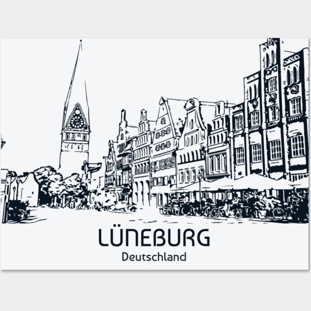 Lüneburg - Deutschland Wall Art by Lakeric