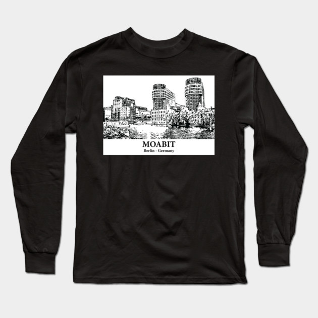 Moabit - Germany Long Sleeve T-Shirt by Lakeric