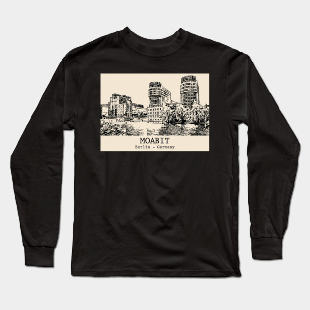 Moabit - Germany Long Sleeve T-Shirt by Lakeric