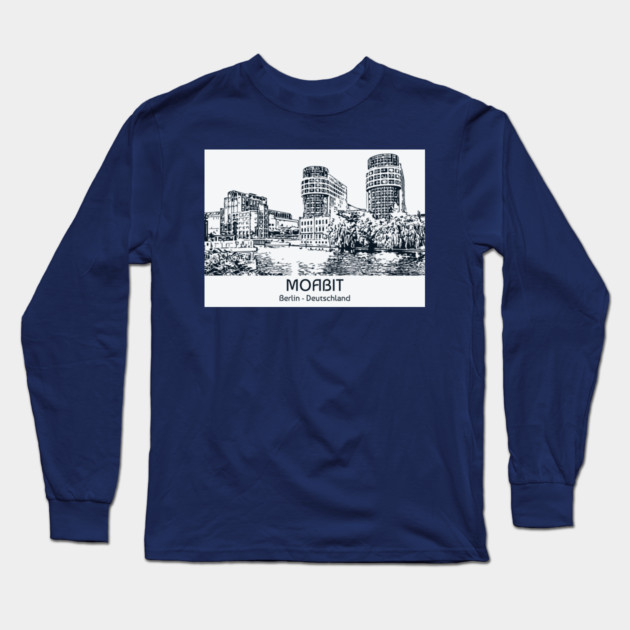 Moabit - Deutschland Long Sleeve T-Shirt by Lakeric