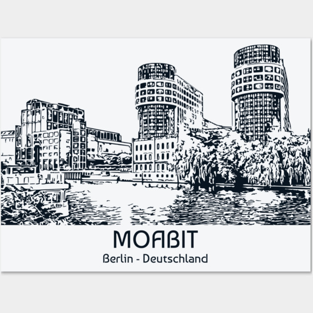 Moabit - Deutschland Wall Art by Lakeric